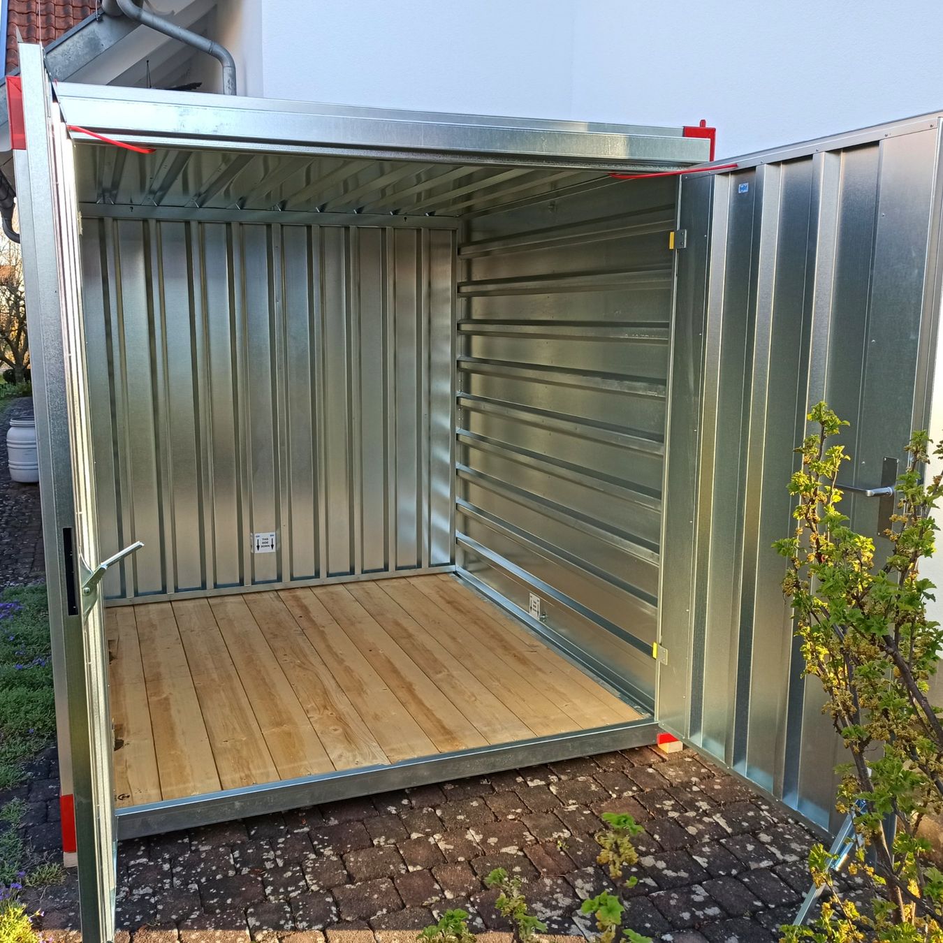 Contenitori edile: ✅ 2,2m Lagercontainer / Materialcontainer / Baucontainer – Nuovo e nell'imballaggio originale da Zürich venduto da max_82mz 2