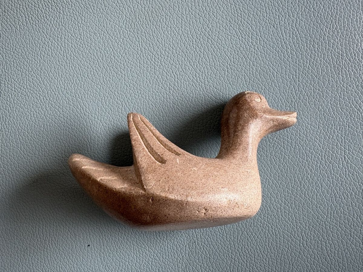 Figuren: Kleine Ente aus Speckstein – Gebraucht aus Uster von ustemer 1