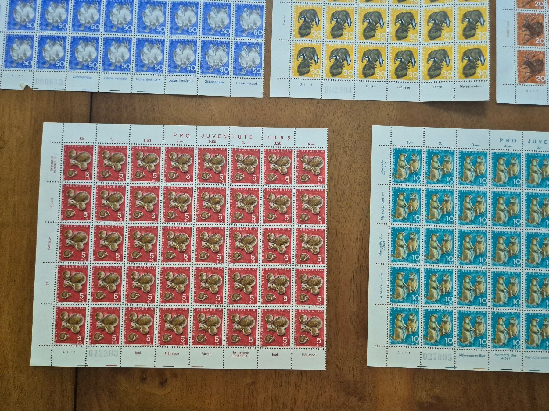 Tous les timbres: Frankaturware 100 CHF. GRATISLIEFERUNG ! – Neuf (Voir description) à Horgen par frankatur 8