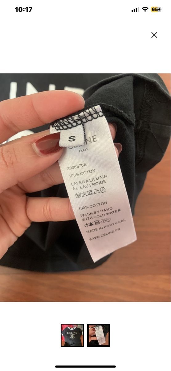 Celine T-Shirts: Celine Tshirt – Neu (gemäss Beschreibung) aus Zürich von cns_y2wc 1