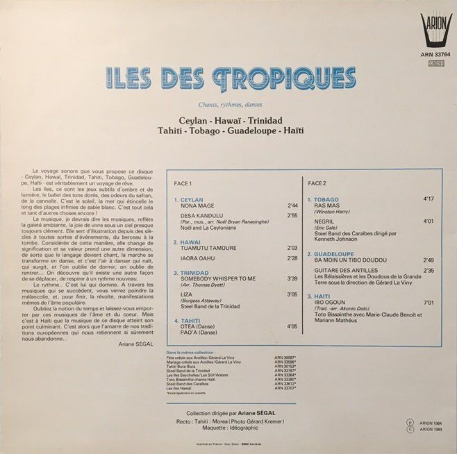 Dischi in vinile: Iles des Tropiques (LP) – Usato da Grüningen venduto da azulvinyl 1