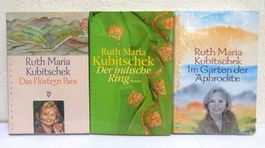 3 Bücher von Ruth Maria Kubitschek - Neu