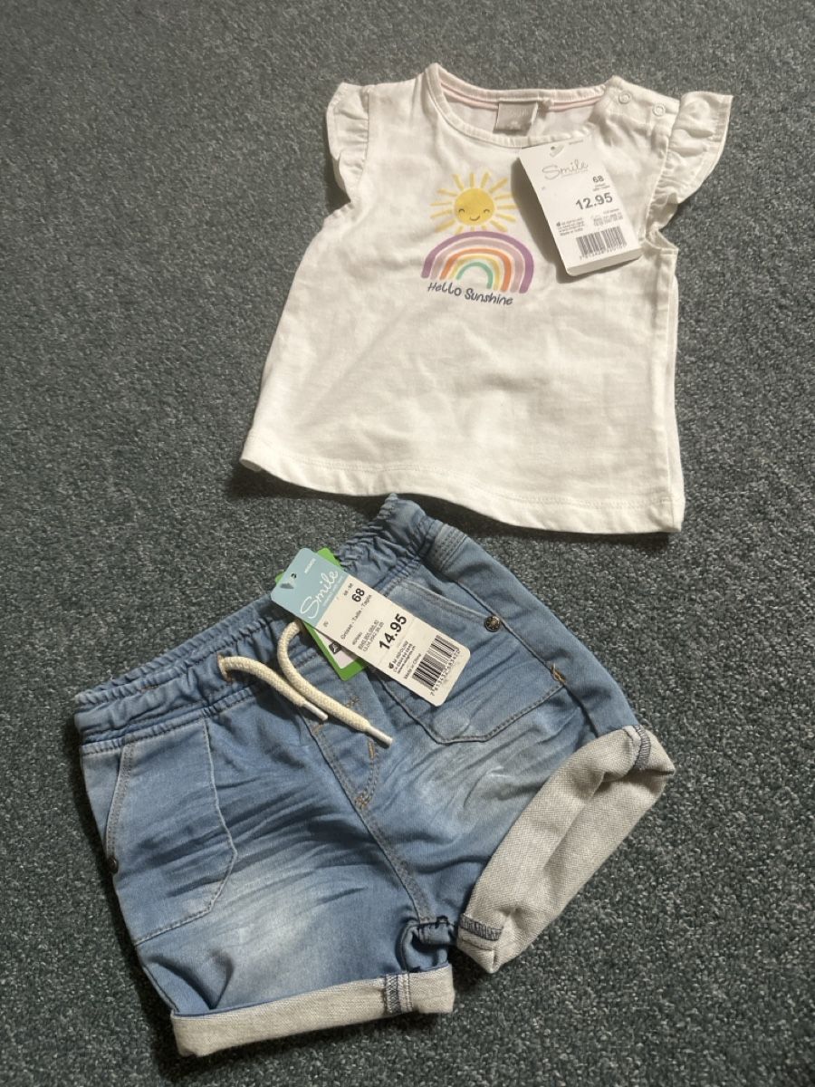 Lotti & Set di vestiti: Jeans mit Shirt Gr 68 neu  – Nuovo e nell'imballaggio originale da Baltschieder venduto da YmroBe