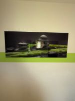 Glas-Wandbild «Zen Bambus» – Hochwertiges Designbild