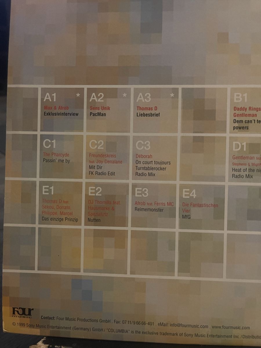 Schallplatten: Four Elements / German Rap Sampler  – Gebraucht aus Dagmersellen von stonefinger 1