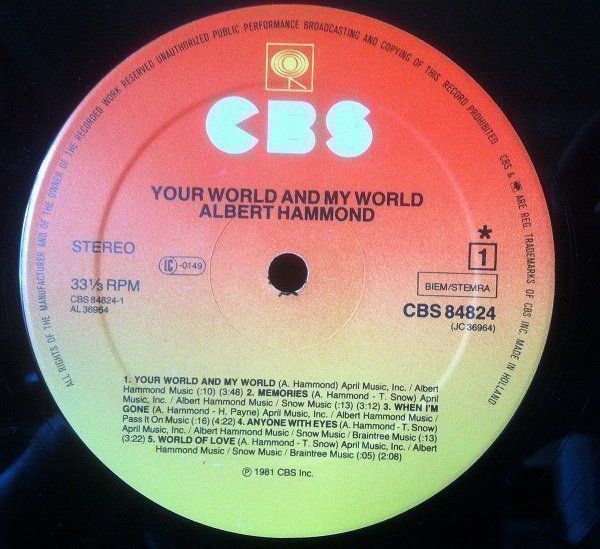 Dischi in vinile: Hammond Albert – Nuovo (secondo la descrizione) da Aeschi SO venduto da Stones55 2