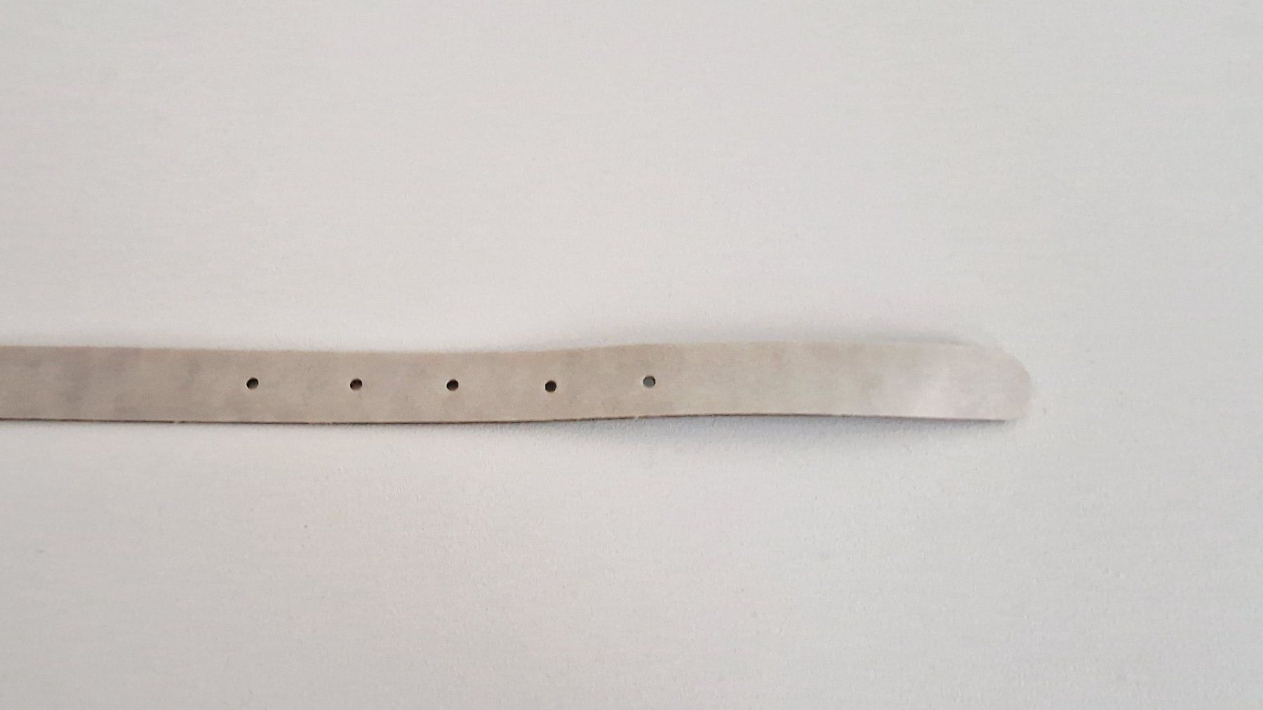 Cinture: Damen Taillengürtel 71.5-81.5cm Hellgrau Kunstleder – Usato da Hallau venduto da CHACLA 2