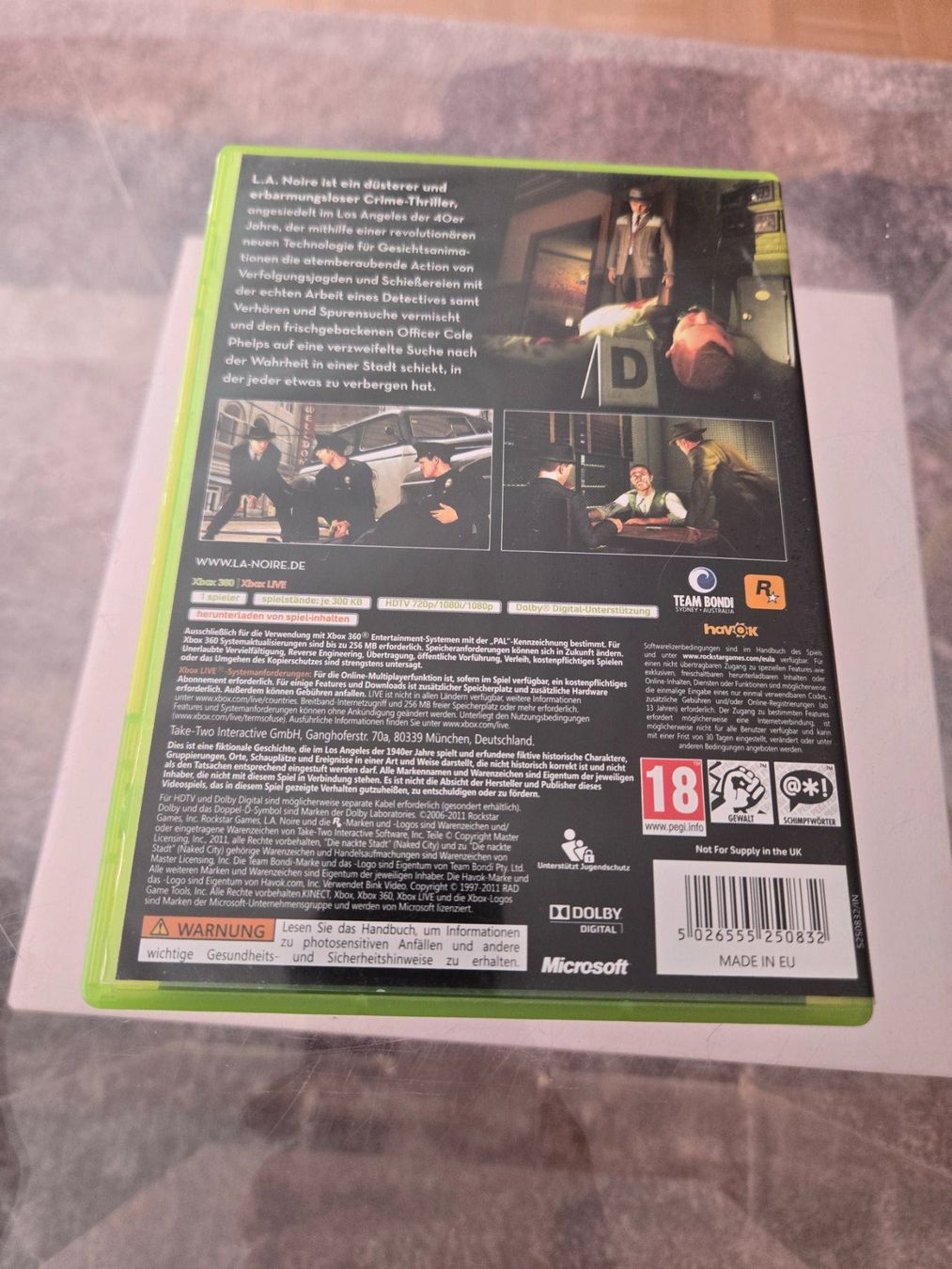 Giochi: L.A Noire Xbox 360 – Usato da Bussigny venduto da Kfdlt 1
