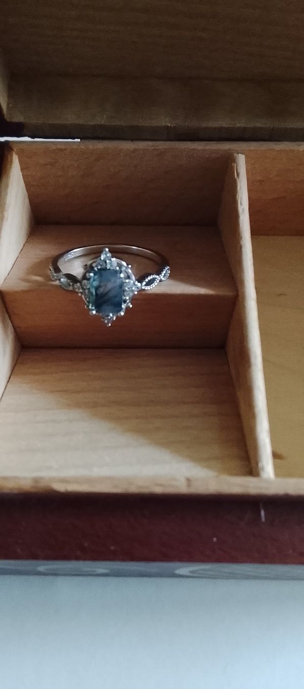Bagues: Silber Ring 925 mit Stein – D'occasion à Oberriet SG par snj_bjb7 4