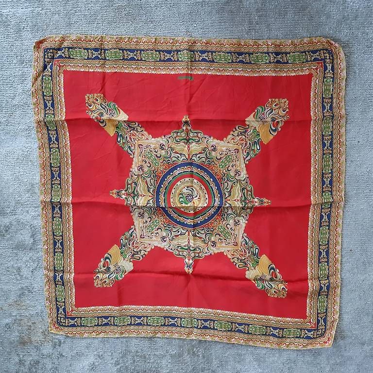 Foulard & Sciarpe: Vintage Fiorio Seidentuch – Usato da Zürich venduto da Taxista