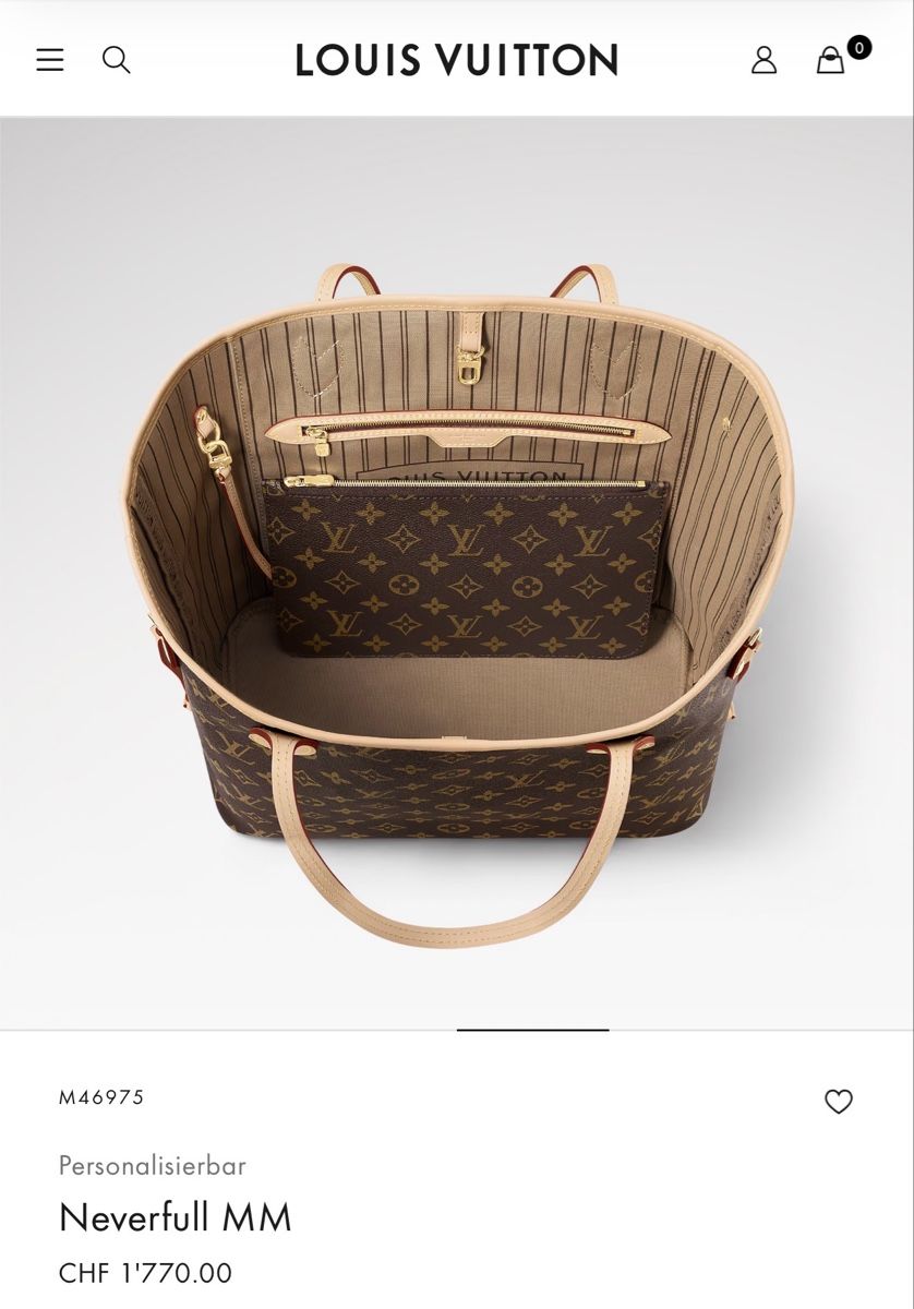 Louis Vuitton Borse da donna: Original from Zurich boutique Neverfull LV  – Nuovo e nell'imballaggio originale da Walchwil venduto da Luxury_wardrobe 2