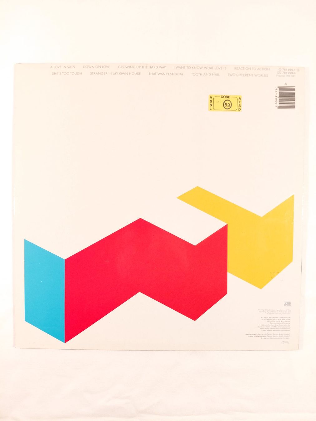 Schallplatten: Foreigner ‎– Agent Provocateur – Gebraucht aus Winterthur von SilverFR 1