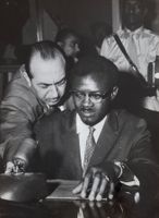 Pressefoto - Patrice Lumuba, 1. Premierminister Kongo