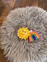 Süsse Schlüsselanhänger Regenbogen und Sonne