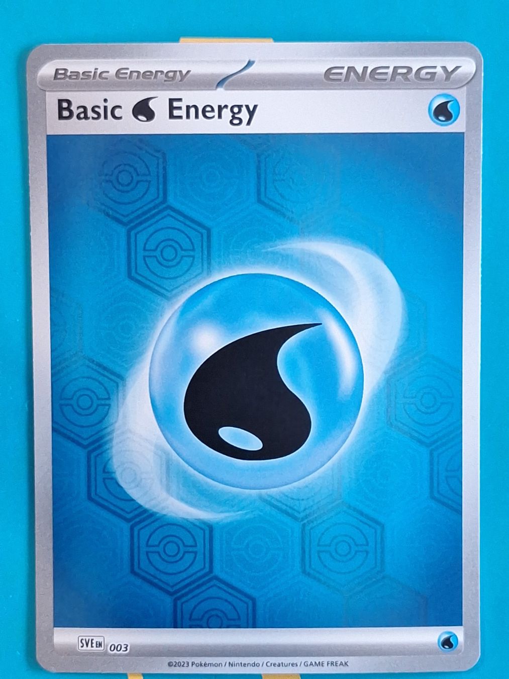 Pokémon Carte collezionabili: Basic Water Energy - Reverse Holo - Scarlet Violet #2.9 – Usato da Altstätten SG venduto da GGsGameshop