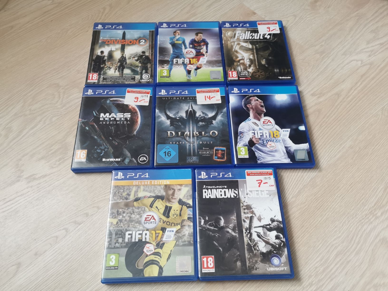 Sony Giochi: 8x PS4 Games Sammlung – Usato da Bern venduto da ColdMouth