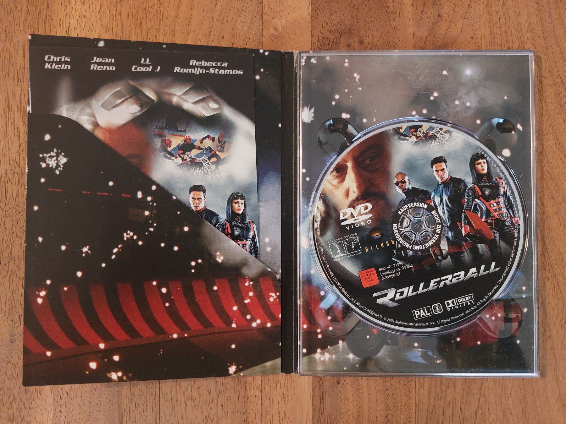 Tutti i DVDs: DVD - Rollerball mit Jean Reno – Usato da Rheinfelden venduto da FilmAuktion 2