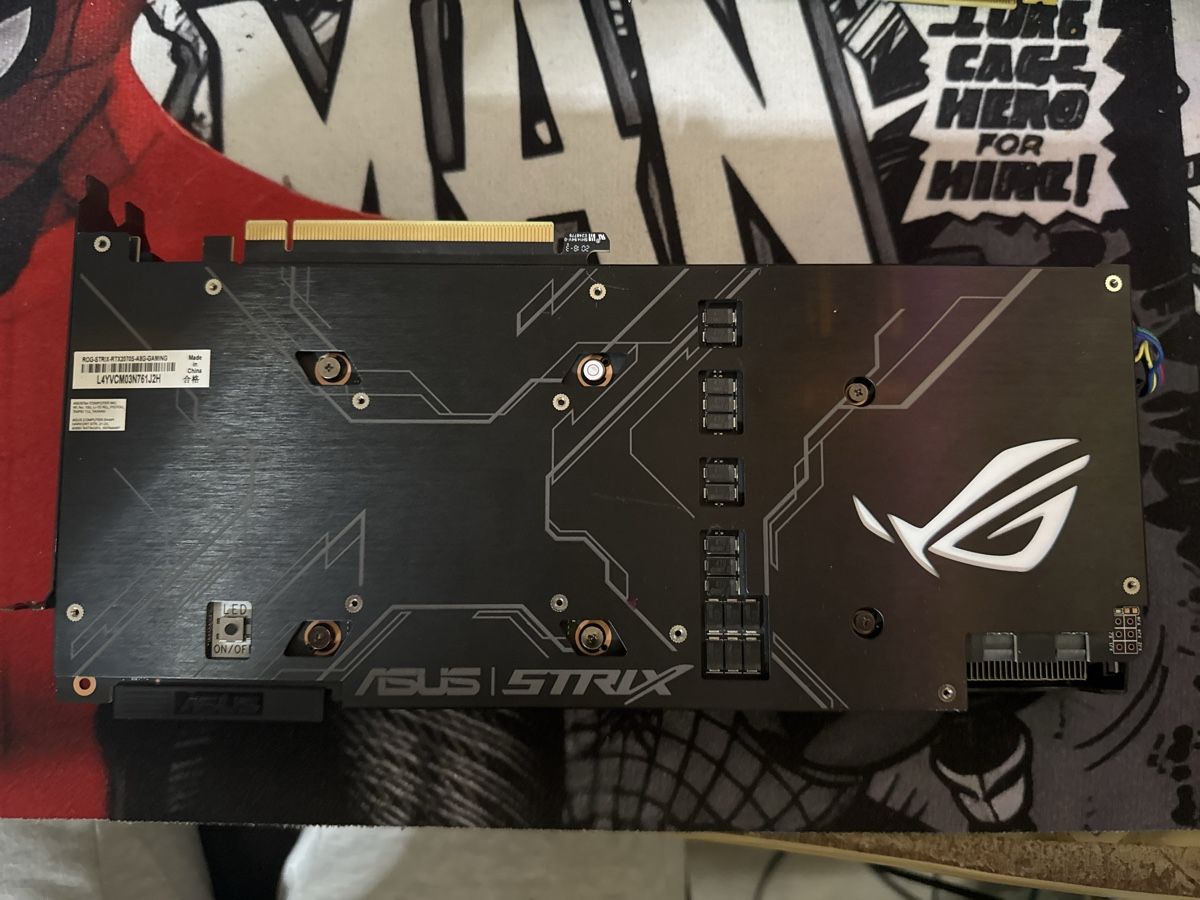 Asus Grafikkarten: ASUS ROG Strix Nvidia RTX 2070 Super 8Gb Led – Gebraucht aus dietikon von egz_6s86