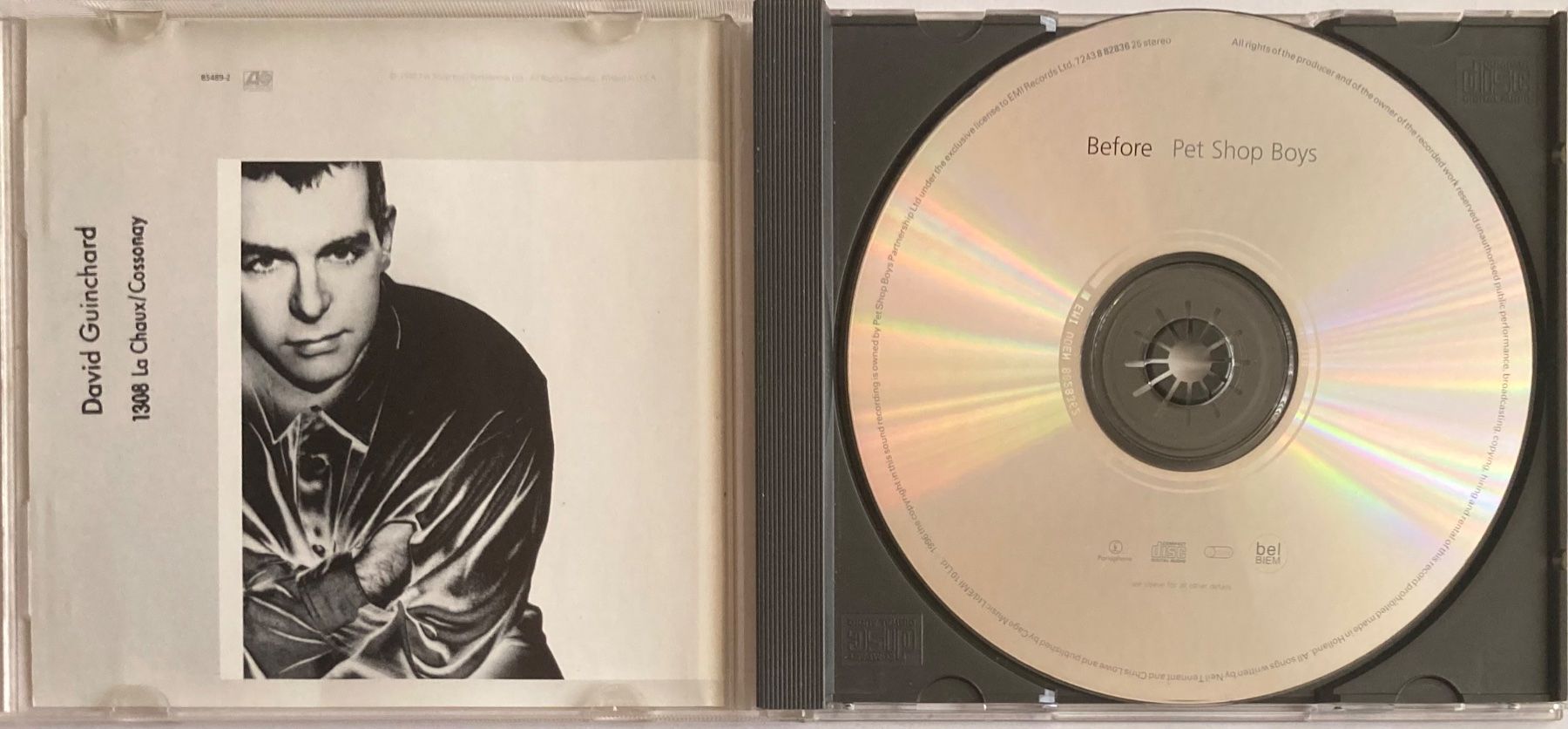 CD: PET SHOP BOYS - BEFORE – Usato da Poliez-Pittet venduto da Newtown-Records 2