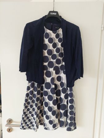 Marc Cain Kleid mit Punkten mit Bolero Gr. 38