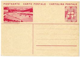 1933 Bildpostkarte Nr. 136-039 Bild MONTANA-VERMALA *