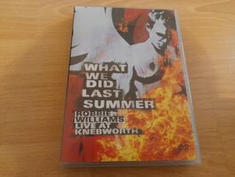 Robbie Williams DVD What We Did Last Summer 2 Disc Set