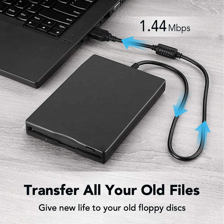 Externes USB Diskettenlaufwerk 3.5