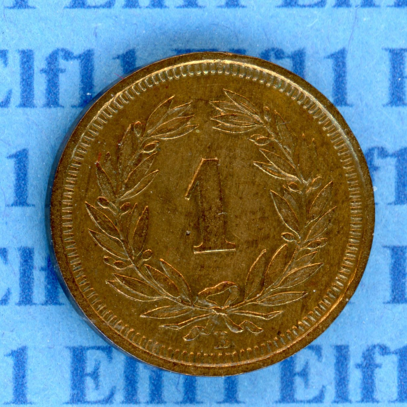 Tutti le monete: CHF___0.01 1931 -unz 1 Rappen – Usato da Widnau venduto da Elf11 1