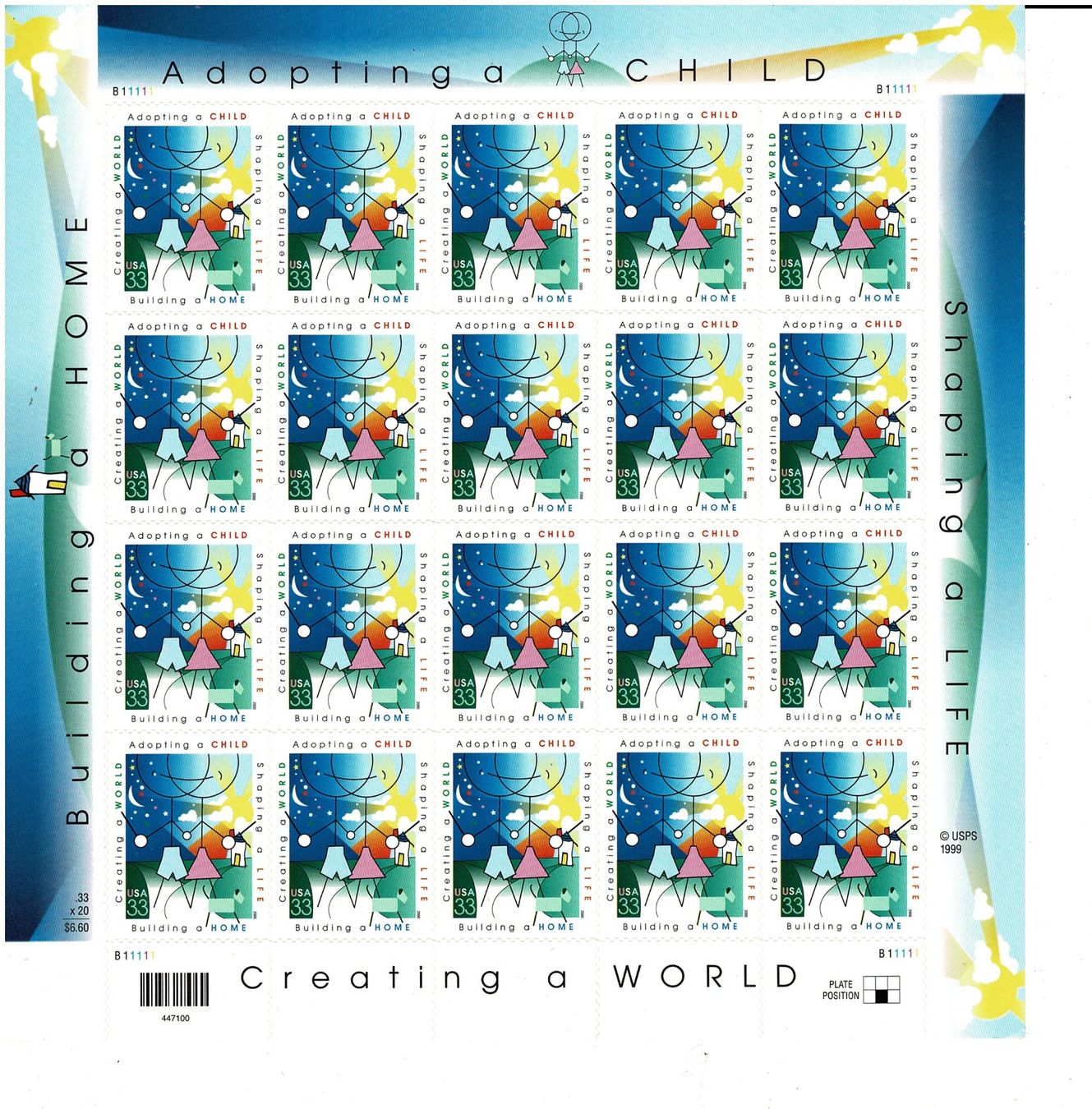 Alle Briefmarken: Creating a world  1 KB ** – Neu (gemäss Beschreibung) aus Lausanne von Whorvath