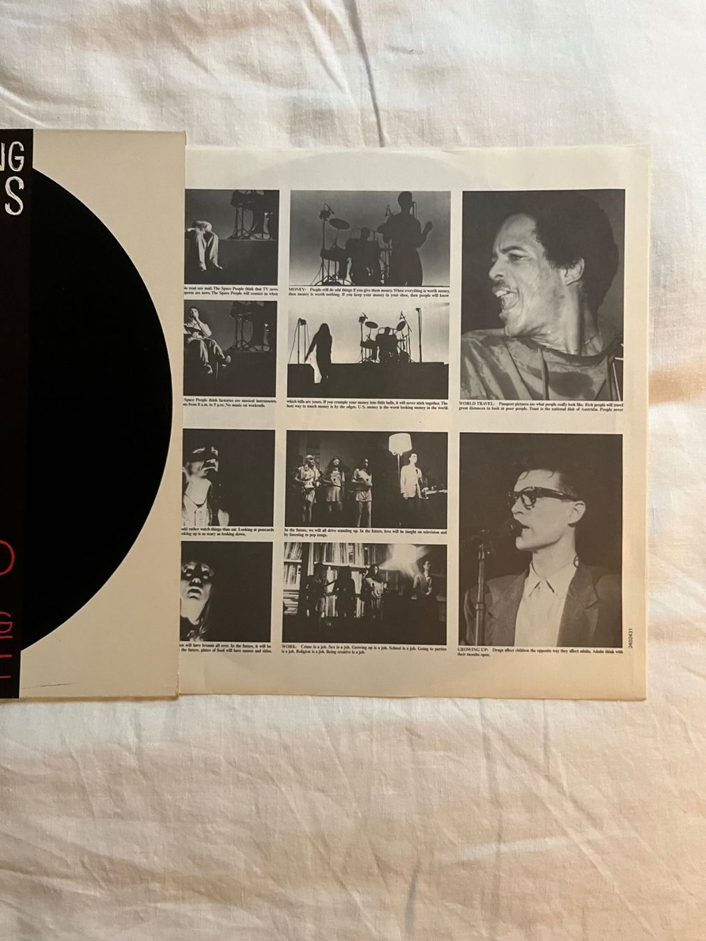 Vinyles: Talking Heads – Stop Making Sense, 1984 original press – D'occasion à Effretikon par ChrisLamberger 5