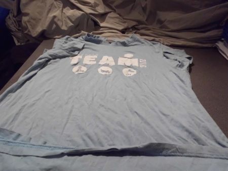 T-Shirt Grösse L, Ironman 2018, hellblau