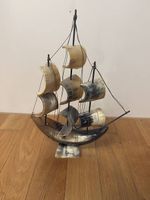 Segelschiff Modell aus Tierhorn