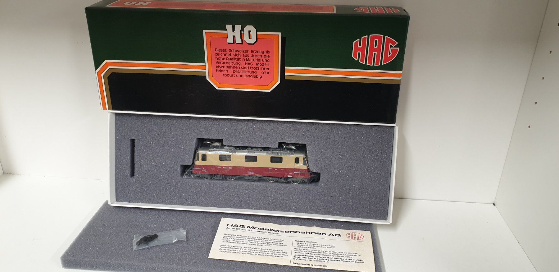 Hag Modellini di ferrovie: Hag SBB  Re4/4 TEE H0/AC Nr.216 – Nuovo (secondo la descrizione) da Geroldswil venduto da TopTrain54 8