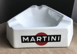 Alter Martini Aschenbecher  - Werbung alt