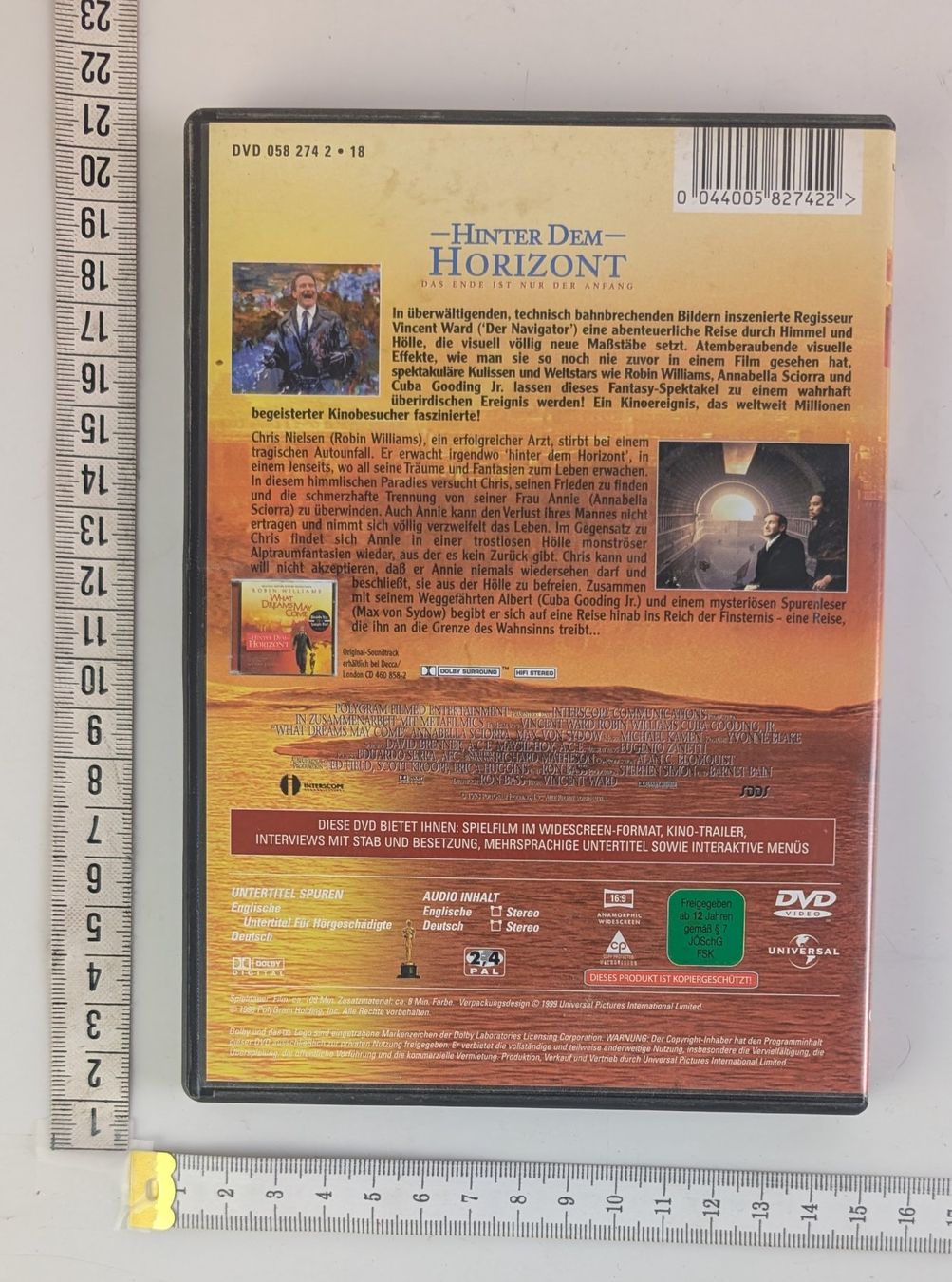 Tutti i DVDs: Hinter dem Horizont DVD - Filmklassiker! – Usato da Zürich venduto da axolottchen 1