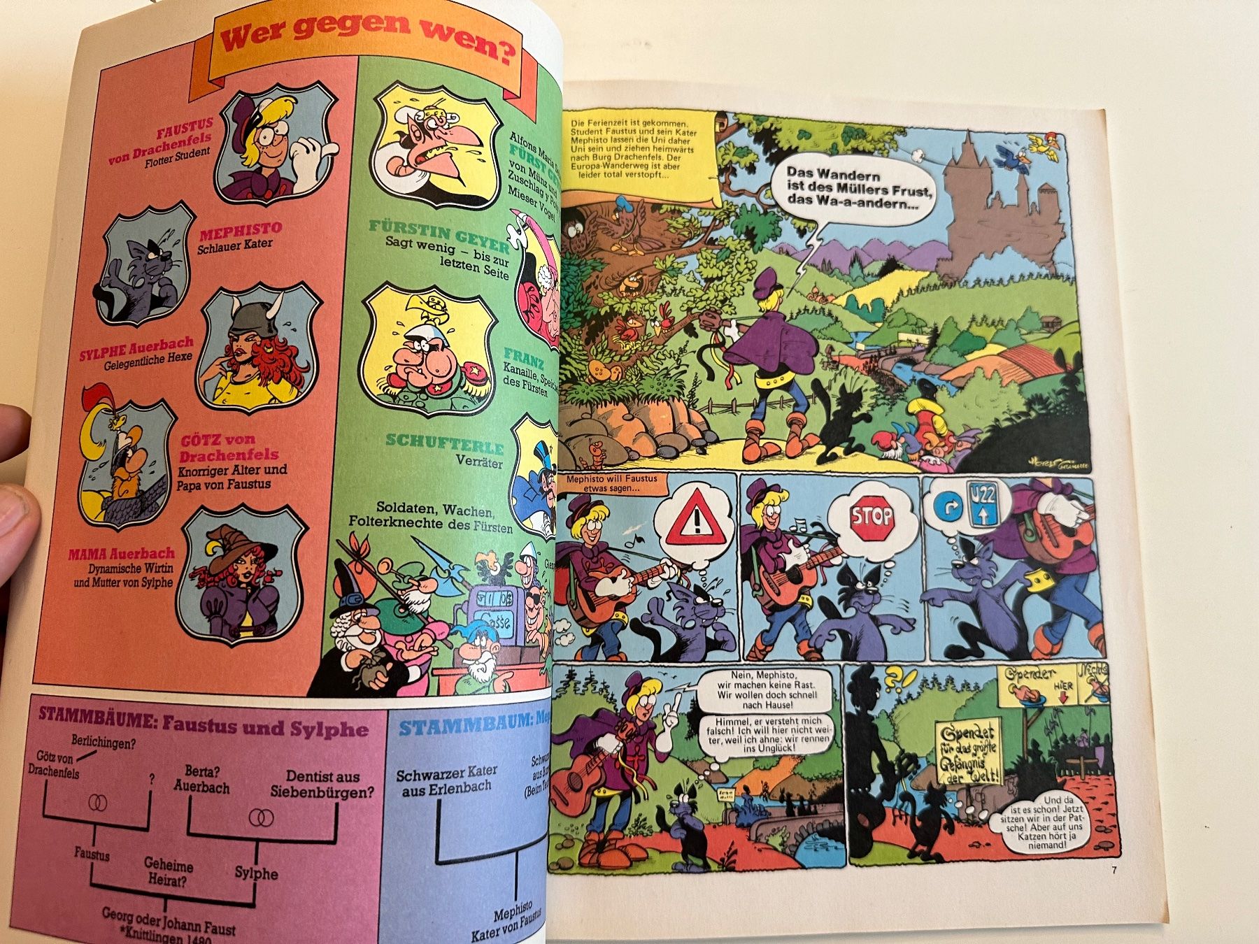 Fumetti: LILA GORILLA COMICS BAND 6 - FAUSTUS – Usato da Münsingen venduto da Ganjam 4