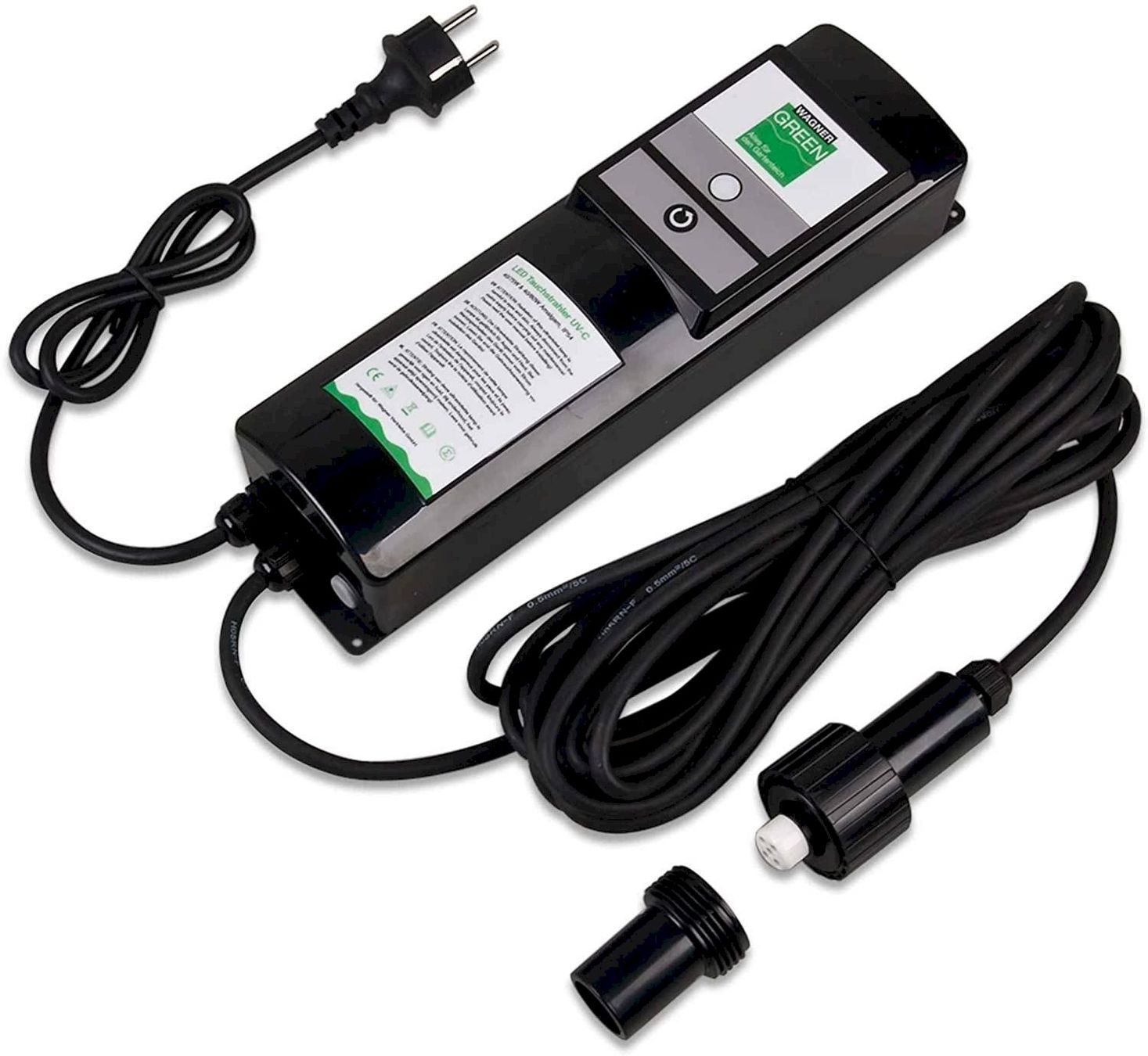 Stagni & Fontane ornamentali: Wagner GREEN Amalgam Tauch UVC Set 80W – Nuovo e nell'imballaggio originale da Bottighofen venduto da zaap 1