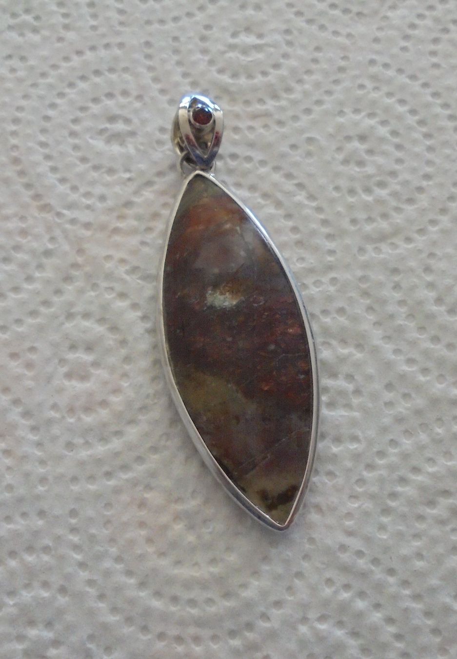 Anhänger: Echtschmuck: Holzopal-Silberanhänger – Neu (gemäss Beschreibung) aus Zuchwil von maumauchi 6