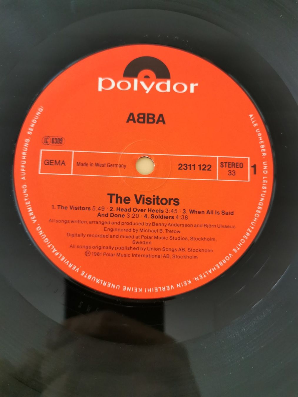 Dischi in vinile: ABBA - The Visitors - LP – Usato da St.Gallen venduto da Tamal0204 3