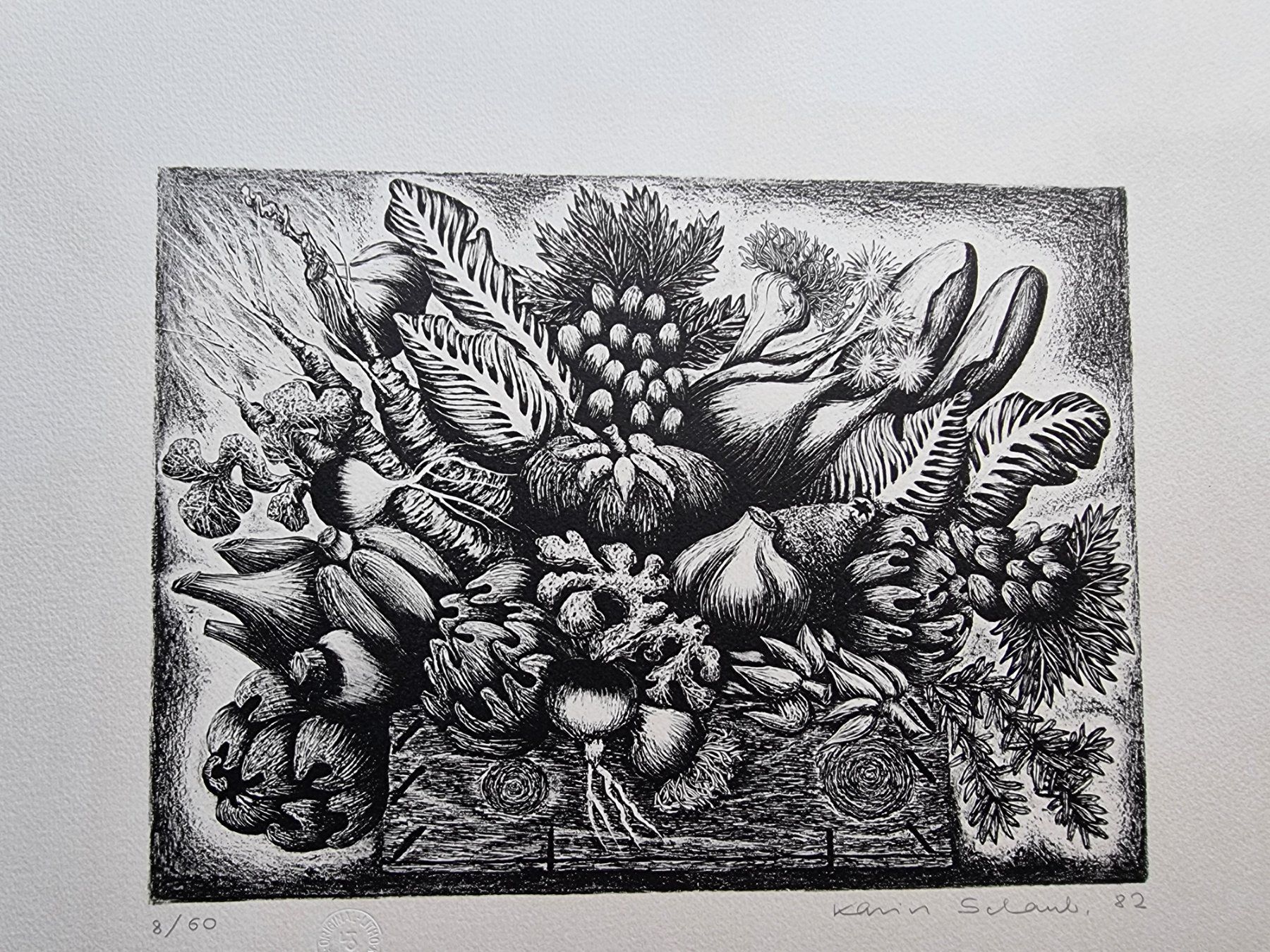 Grafica & Litografie: KARIN SCHAUB  LITHOGRAPHIE SIGNIERT NUMMERIERT – Usato da Gersau venduto da kunst-online