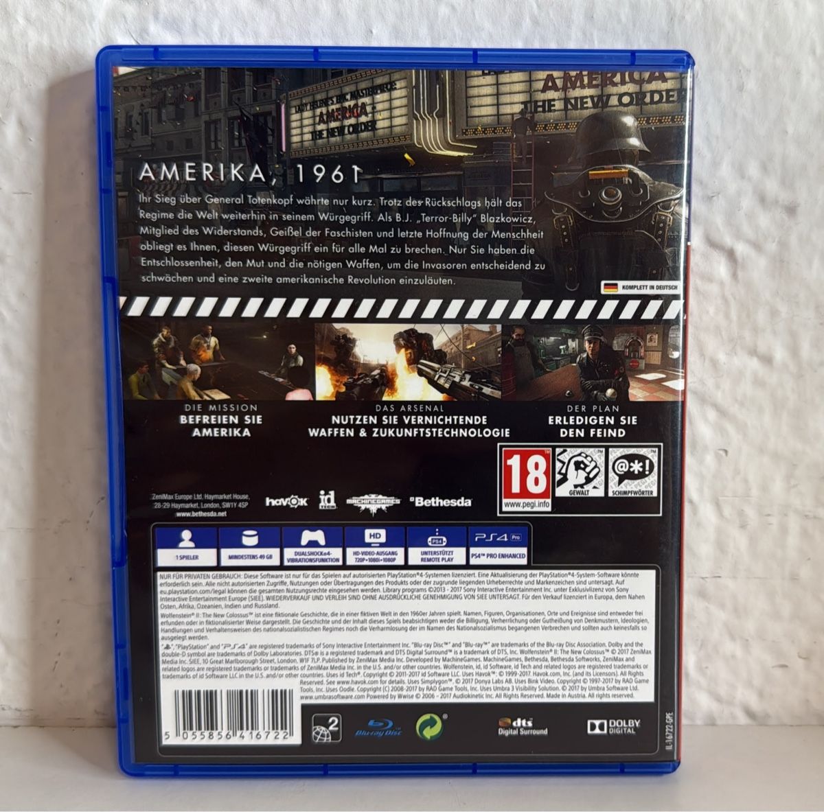 Sony Giochi: Wolfenstein II The New Colossus - PS4/PS5 Game – Usato da Ehrendingen venduto da bubulence 1