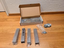 Ikea Illangen Metallbeine für Badschrank