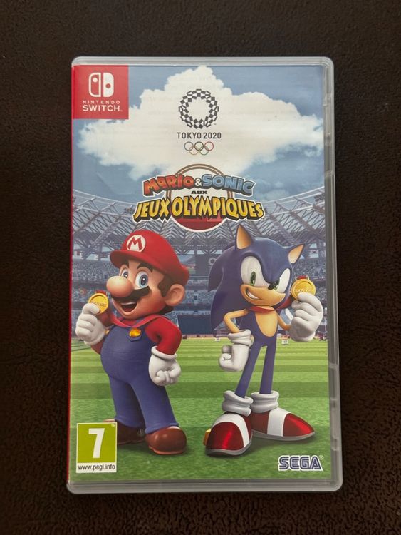 Mario & Sonic aux Jeux Olympiques de Tokyo 2020 - SWITCH - Achat jeux video Maroc