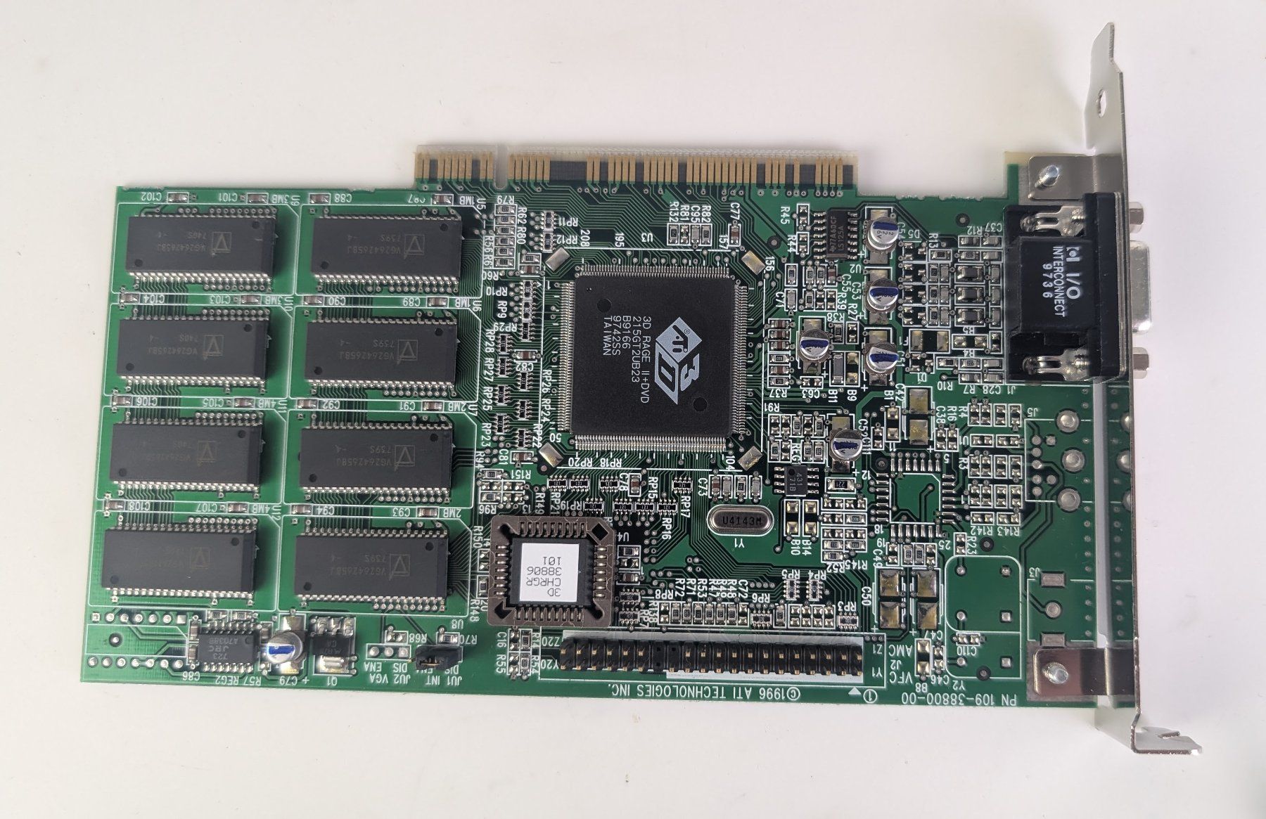 Schede grafiche: ATI 3D Rage II+ DVD Grafikkarte – Usato da Zürich venduto da axolottchen