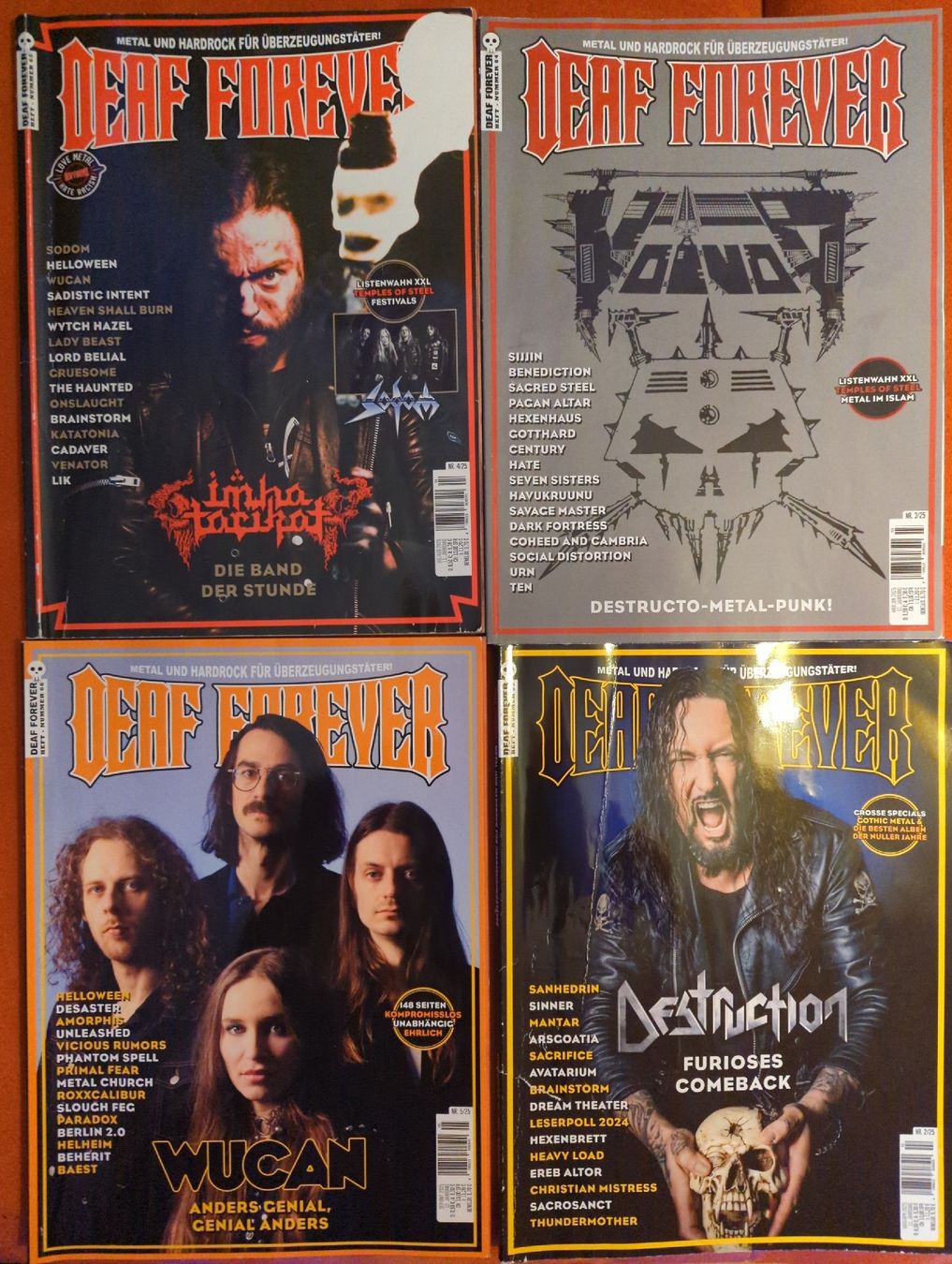 Riviste & Magazine: Deaf Forever Metal Magazine – Usato da Luzern venduto da phi_89