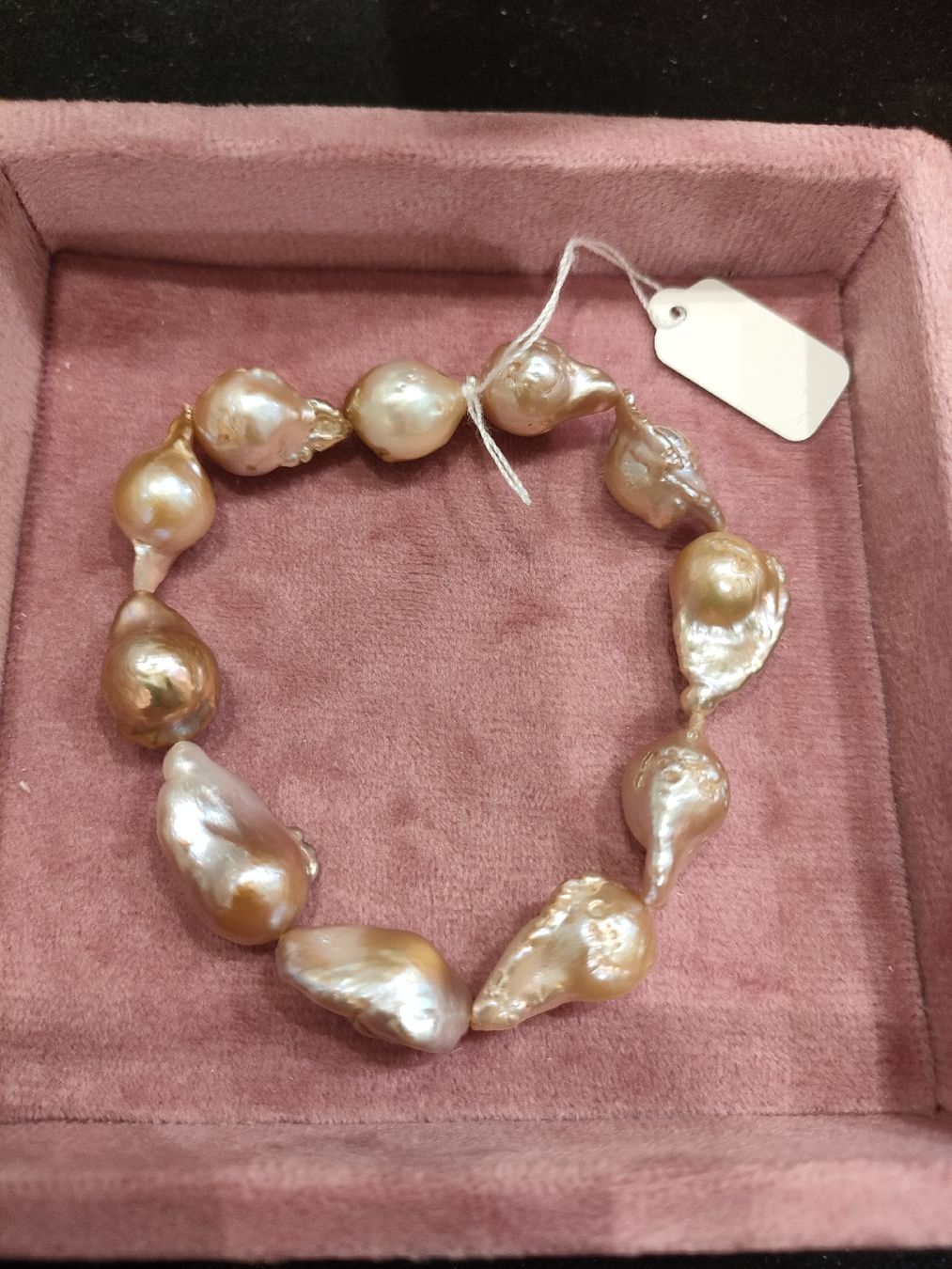 Bracelets: Süsswasserperlen Barock Armband – Neuf avec emballage d'origine à Bern par Lidia.5 1