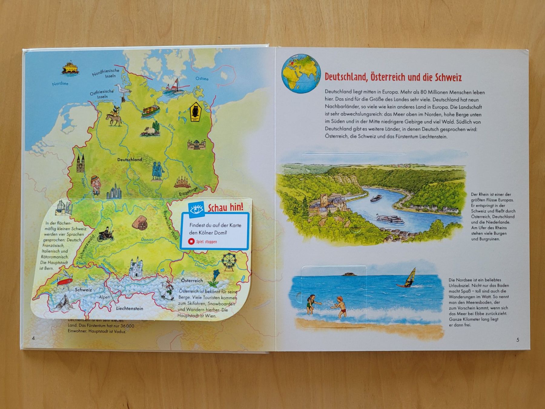WAS IST WAS Entdecke Die Welt - Gioco Da Tavolo Quiz Per Bambini 8+ Anni - 300 Domande