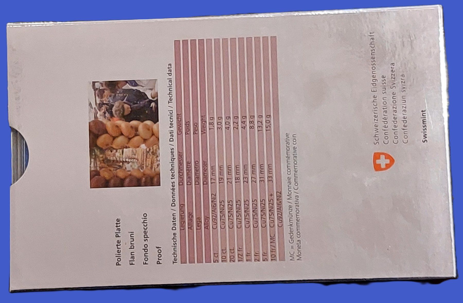 Tutti le monete: CH - Münzsatz 2011 pp – Nuovo (secondo la descrizione) da Arch venduto da repros 1