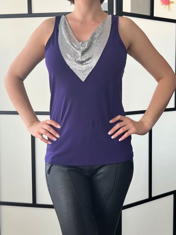 Michael Kors Camicette: Michael kors Top Bluse gr.S violett – Usato da Rünenberg venduto da Alina_malina