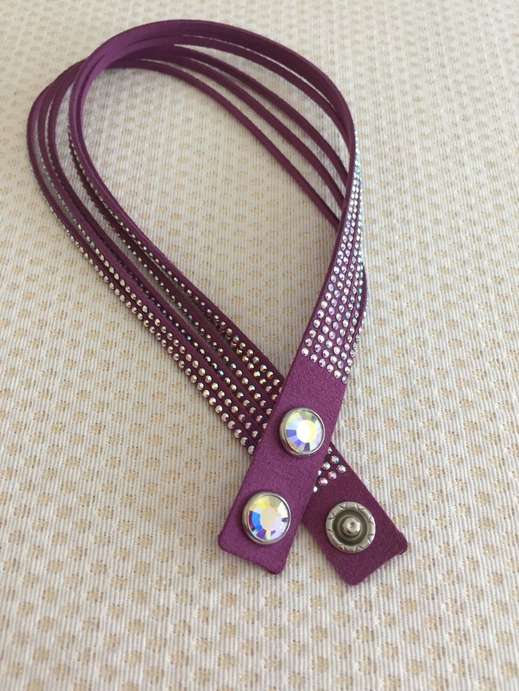 Swarovski Bracelets: Swarowski - Slake - bracelet en cuir – D'occasion à Sion par accroshoes 3